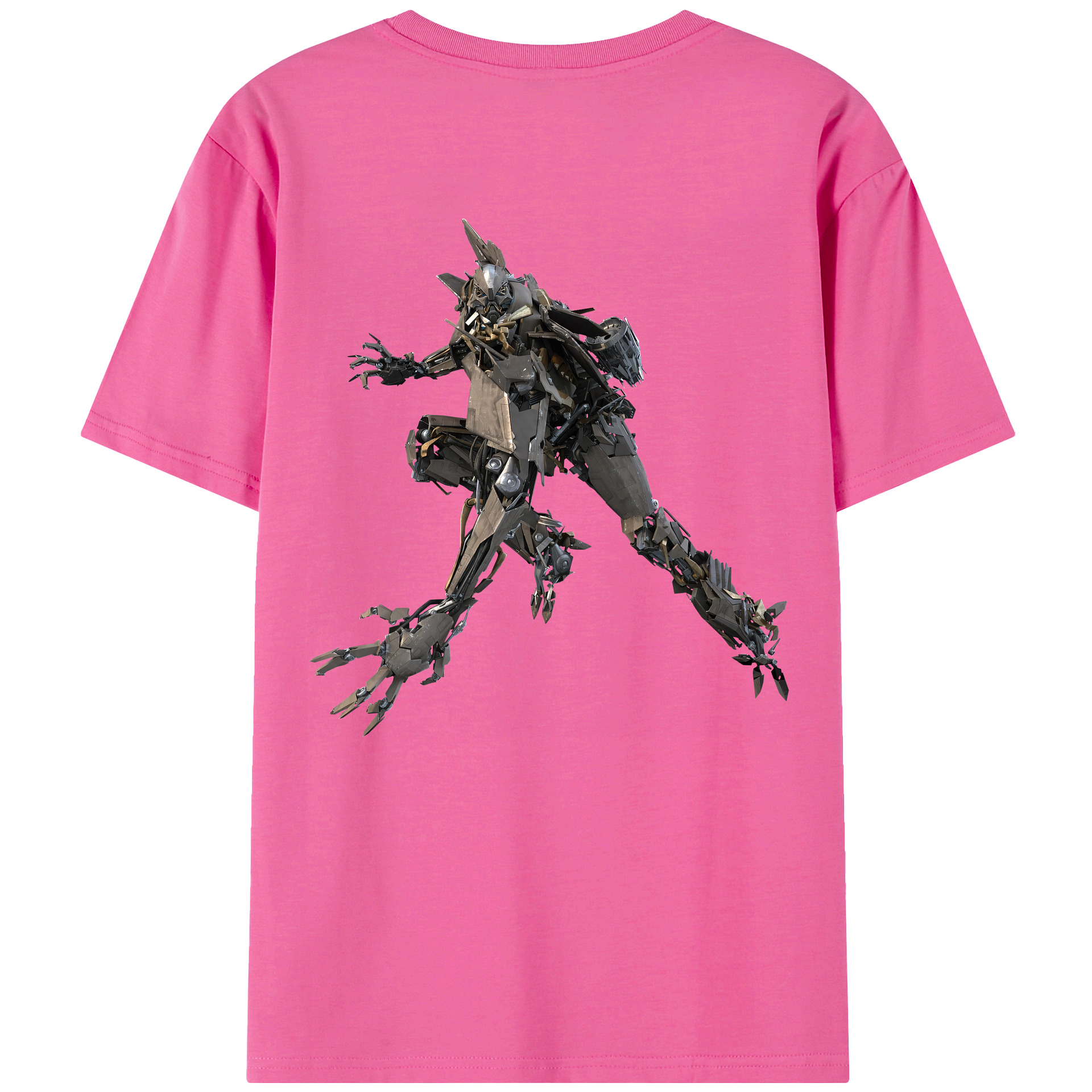 （画像用） Transformers トランスフォーマー レディース半袖Tシャツ(バックプリント)